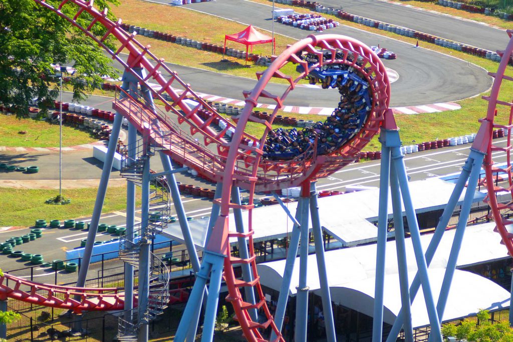 Space Shuttle Roller Coaster Enchanted Kingdom Philippines