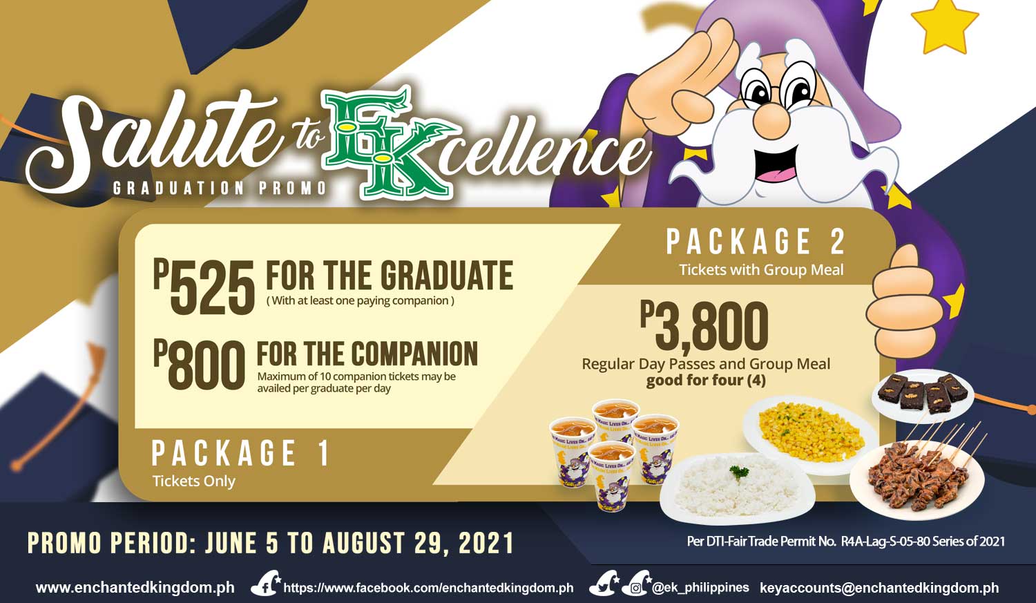 Promos Enchanted Kingdom