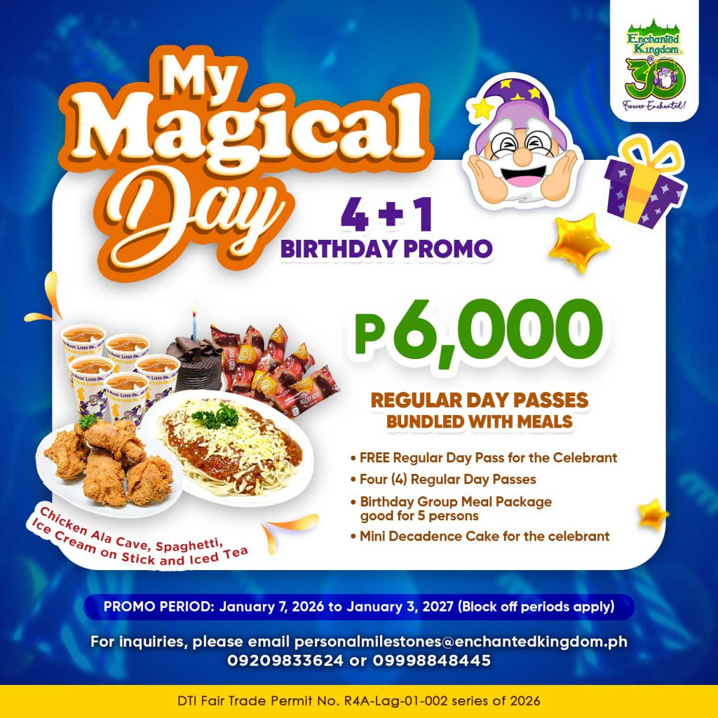 My Magical Day Promo 2026 – Enchanted Kingdom